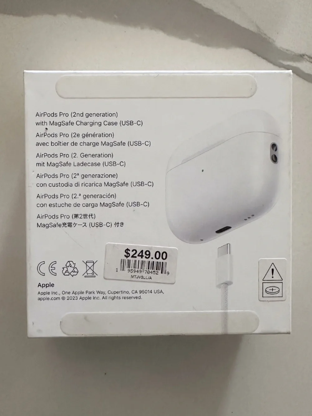 Apple AirPods Pro 2 (USB-C, 2nd Gen)